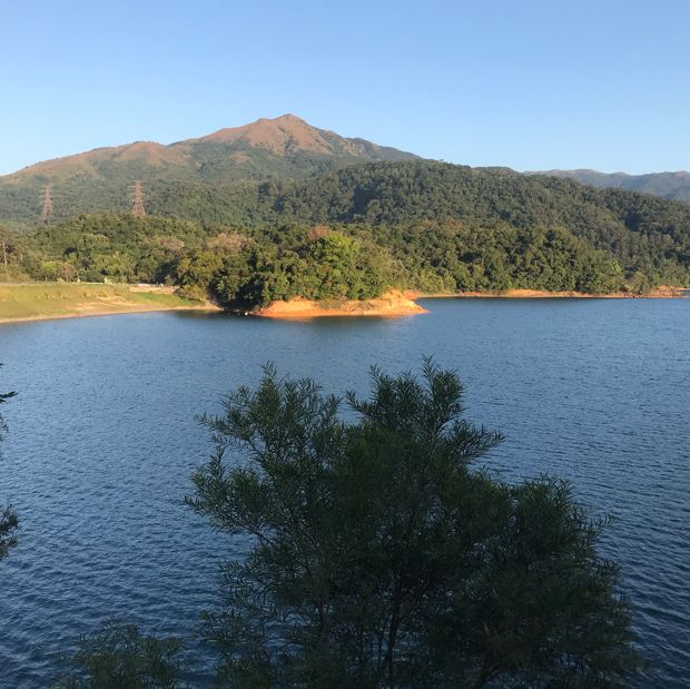 Needle hill and stunning view of Shing mun water reservoir 