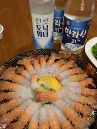 신선한 딱새우회, 인손