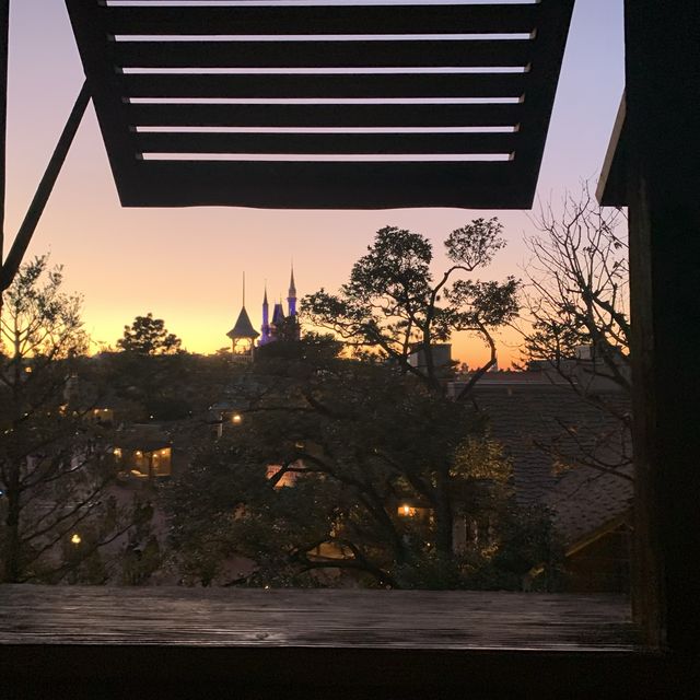 クリスマスの東京ディズニーランド