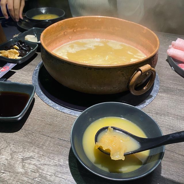 暖笠笠雞湯火鍋❤️