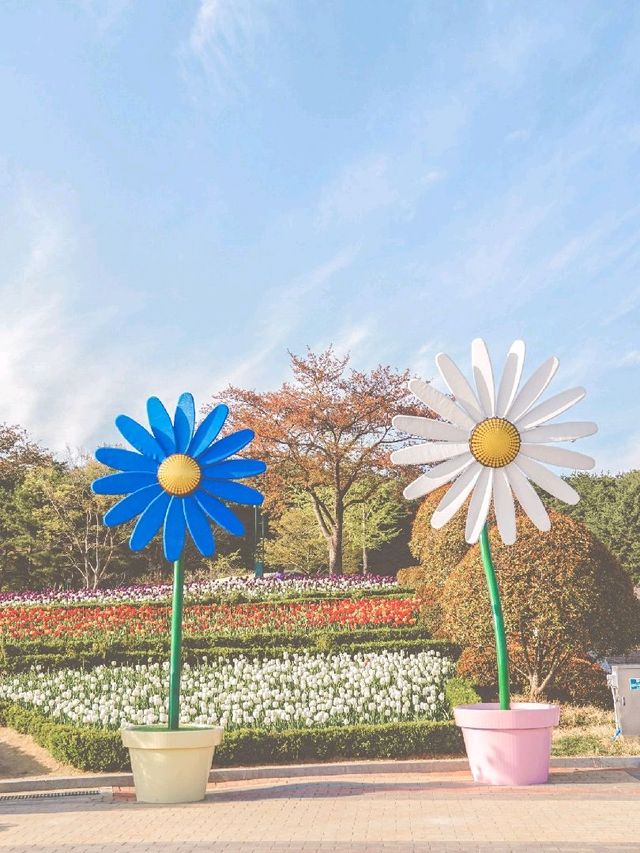 사계절 꽃을 볼 수 있는 울산대공원