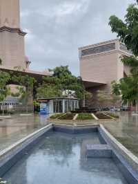 Walking around the Putra Mosque 