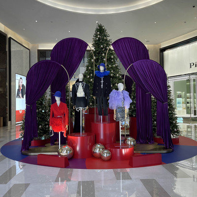 Louis Vuitton co creates Christmas decor at Sands Shoppes Macao