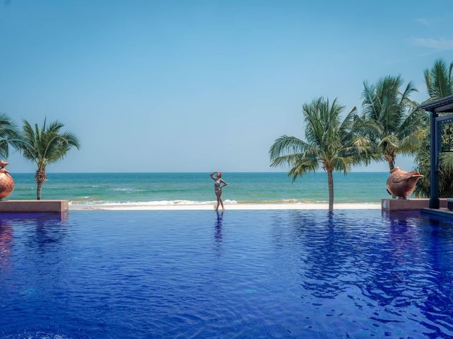 รีสอร์ทริมชายหาดหัวหิน มุมถ่ายรูปสุดเก๋💙