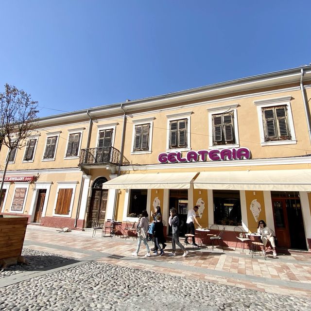Pedestrian street of Shkoder