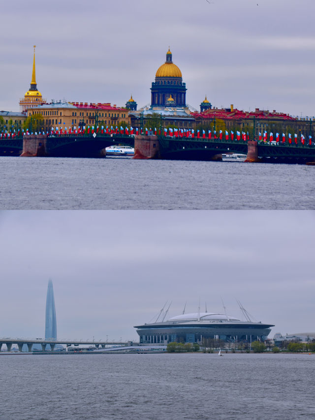The charming style of the Neva River in Russia - unforgettable and lingering.