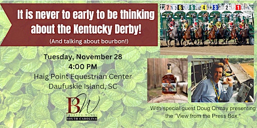 We Love Bourbon and Horse Racing! | Haig Point Equestrian Center, Haig Point Road, Daufuskie Island, SC, USA