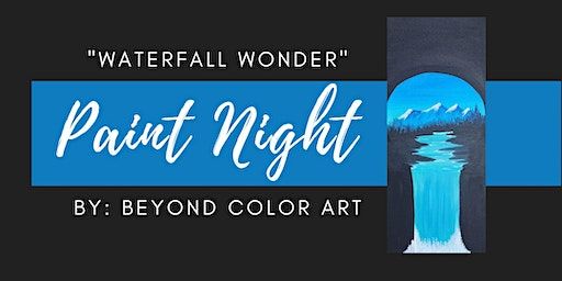 "Waterfall Wonder" Paint Night | Settlers Point Luxury RV Resort, East Bluff View Drive, Washington, UT, USA