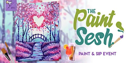 Valentines Day Paint & Sip Painting Event in Cincinnati, OH – “Love Bridge" | Urban Artifact