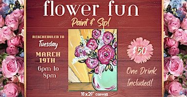 Flower Fun Paint & Sip! | The Underground Taphouse