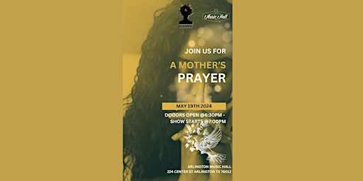 A Mother's Prayer | Arlington Music Hall