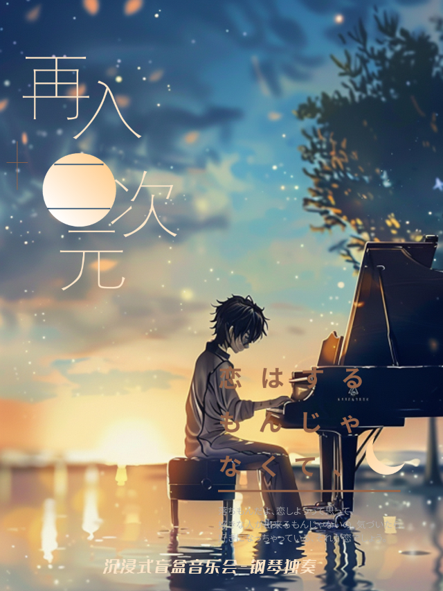 中山路&恆隆廣場&盲盒音樂會-鋼琴獨奏專場｜音樂會 | 百美匯影城(無錫恆隆廣場店)