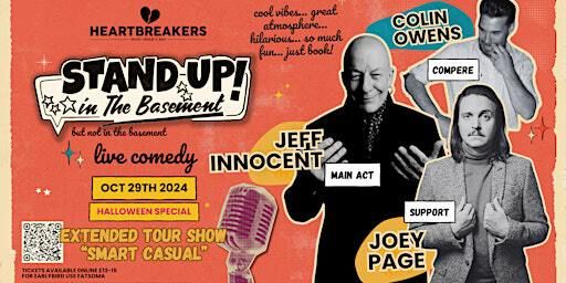 Stand Up In The Basement Comedy - Jeff Innocent | Joey Page | Heartbreakers