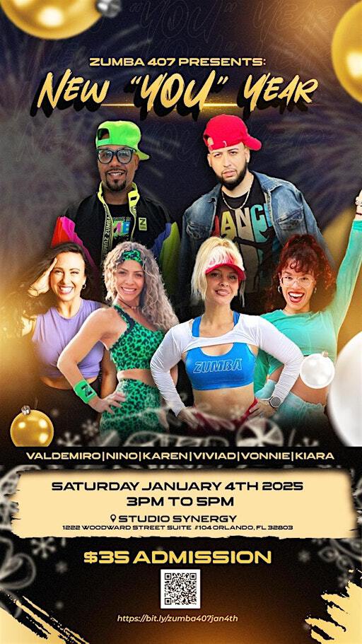 New “YOU” Year • Zumba Master Class | Studio Synergy