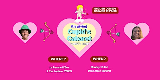 Cupid's Comedy Cabaret | La Pomme D'eve