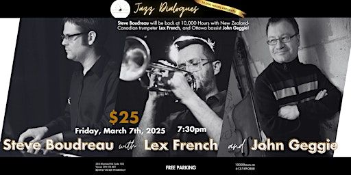 Jazz Dialogues: Steve Boudreau, Lex French, and John Geggie | 10,000 Hours Piano Rehearsal Studios