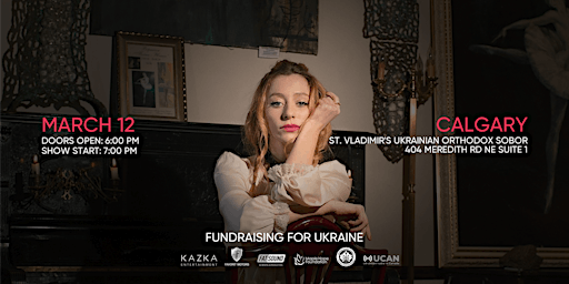 Vivienne Mort | Calgary - 12 Mar | Canadian Candlelight Tour | St. Vladimir's Ukrainian Orthodox Sobor