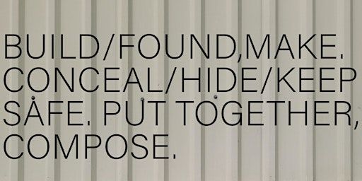Closing drinks for BUILD/FOUND,MAKE. | Hypha Gallery Hackney Downs