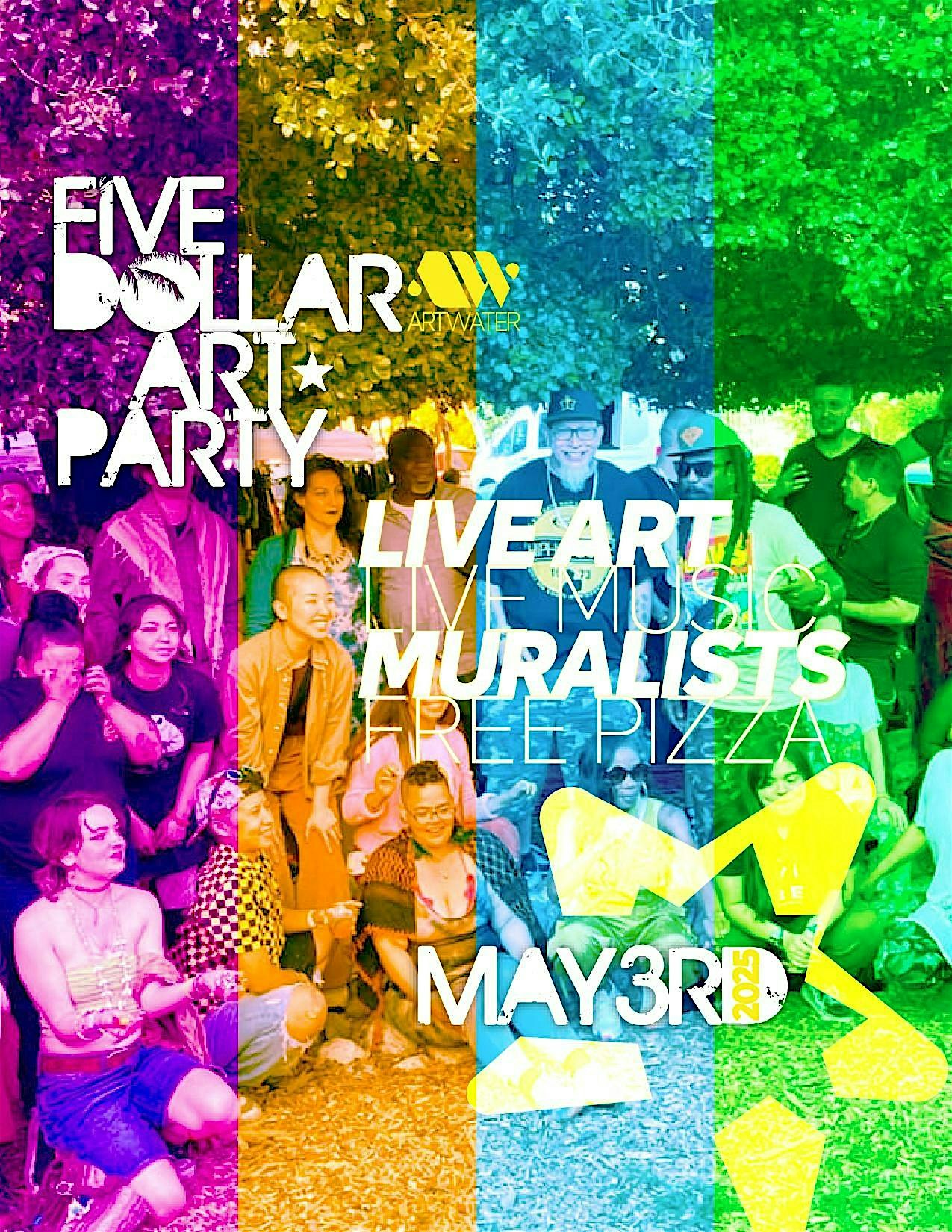ARTWATERlife's Spring Five Dollar Art Party | Tierra de la Culebra Art Park