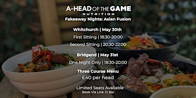 A-Head Of The Game Fakeaway: Asian Fusioin | A-HEAD OF THE GAME NUTRITION