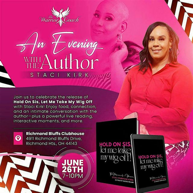 An Evening with the Author Staci Kirk | 4911 Richmond Bluffs Dr