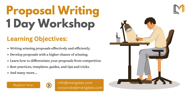 Proposal Writing 1 Day Training in Halifax | For venue details reach us at info@mangates.com