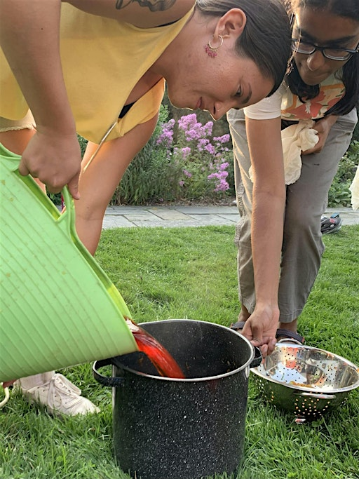 Embroider with garden colors | Allen Centennial Garden