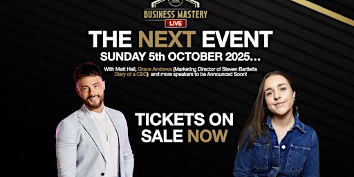 Business Mastery LIVE in Leeds | Hilton Leeds City