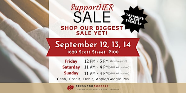 End of Season SupportHER Sale | 1620 Scott St