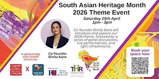 South Asian Heritage Month - Theme Event for 2026 | Bute Building