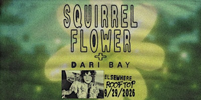 Squirrel Flower, Dari Bay | Elsewhere - The Rooftop