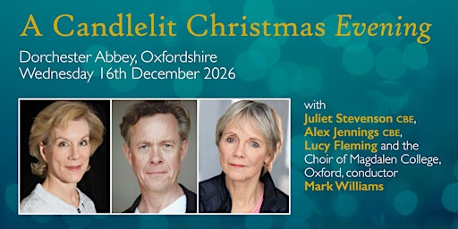 A Candlelit Christmas Evening | Dorchester Abbey