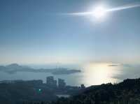 🤩高踞臨下俯瞰南丫島及藍巴勒海峽🌇🌆