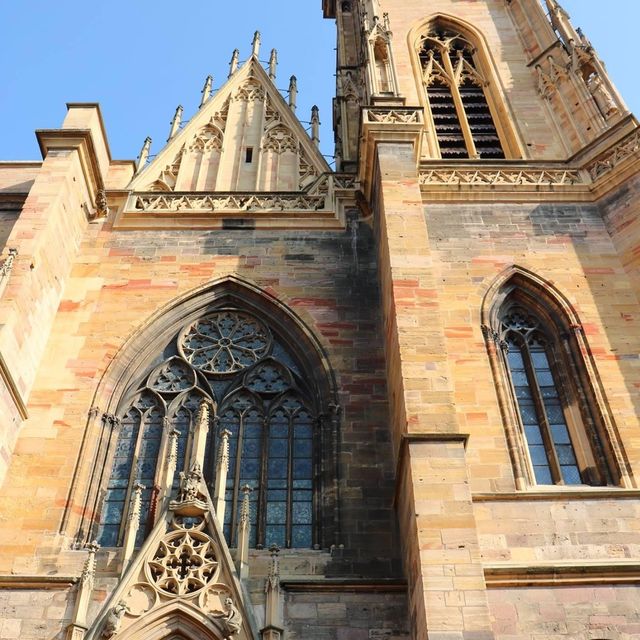 The most imposing Gothic church in Alsace