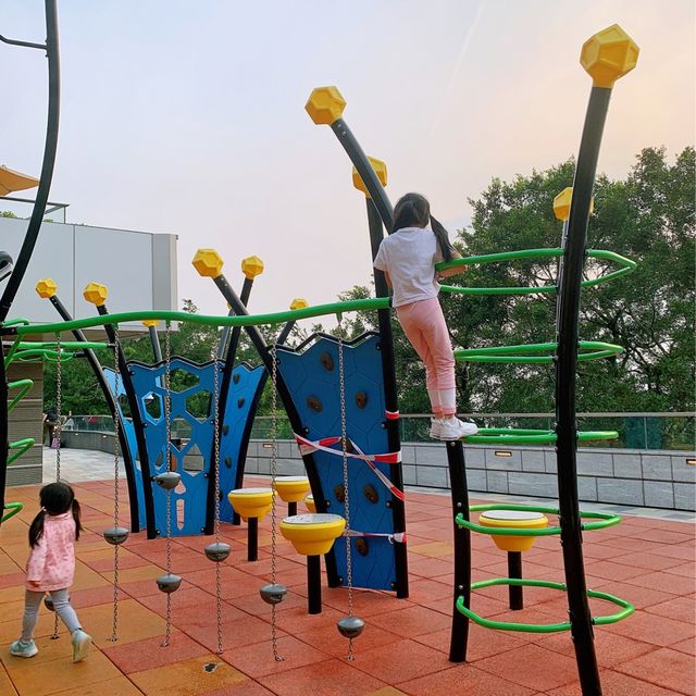 絕美好玩遊樂場 — 山頂廣場平台遊樂場