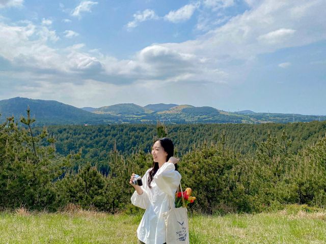 피크닉하기 제일 좋은 제주 아부오름