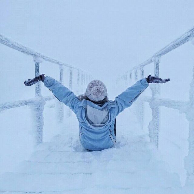 Winter wonderland in Romania