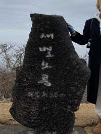 <제주> 겨울 제주를 만끽할 수 있는 새별오름⛰