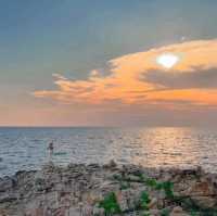 จุดชมวิวท้ายเกาะเสม็ด Tay Koh Sun Set View Point
