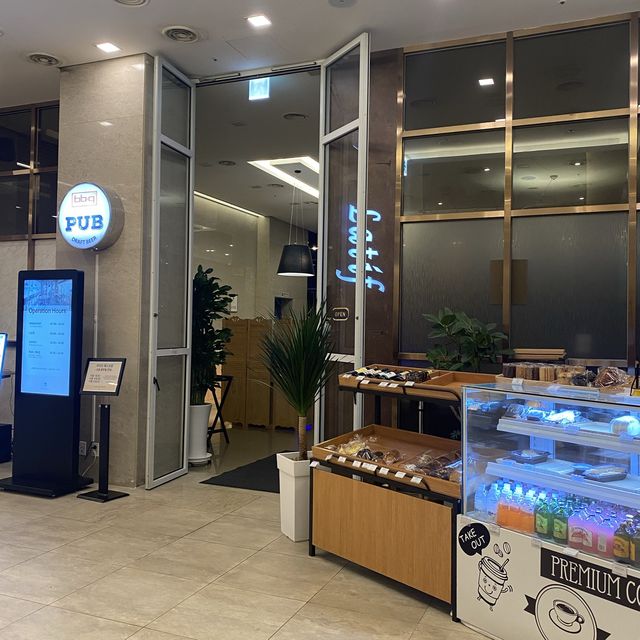제주공항 근처에서 저녁 늦게 체크인, 리젠트마린호텔
