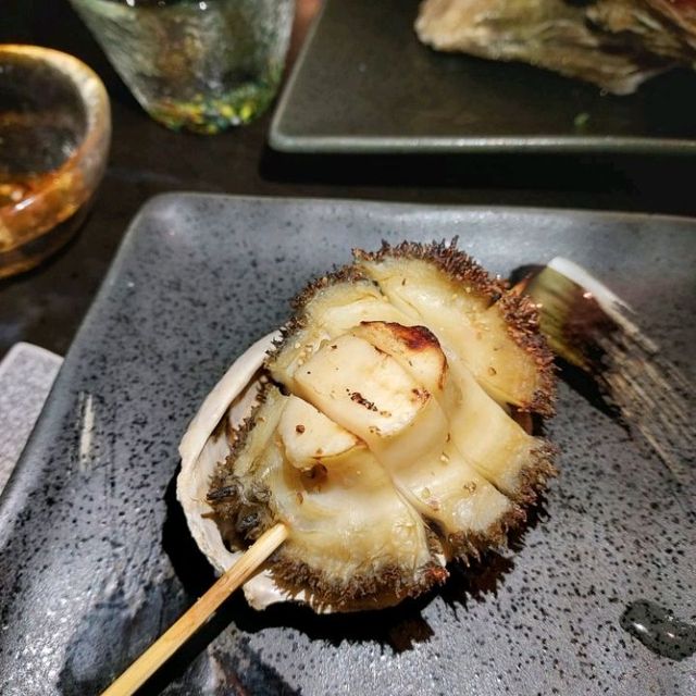 清酒配串燒，超正配搭
