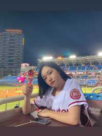 台灣桃園 樂天桃園棒球場 邊吃烤肉邊看球！