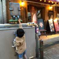 鬼太郎にあえる？天神通り商店街