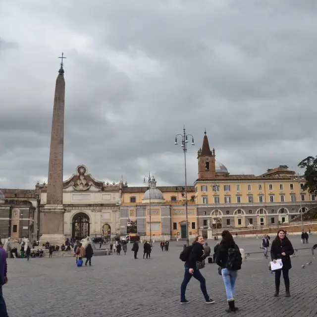 意大利 羅馬🔶人民廣場