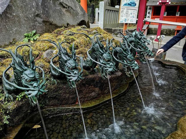 Beautiful Shrine in Hakone 