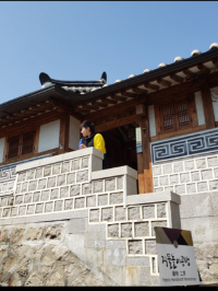 傳統韓國建築風格小村莊@北村韓屋村