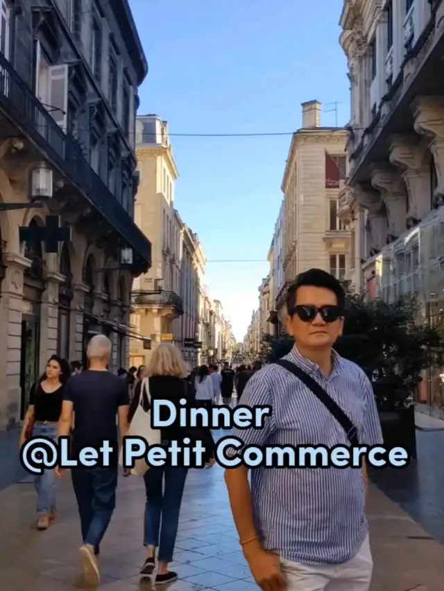 Dinner @Le PetitCommerce Bordeaux 