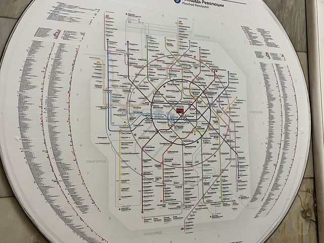 Metro in Moscow 🚇 