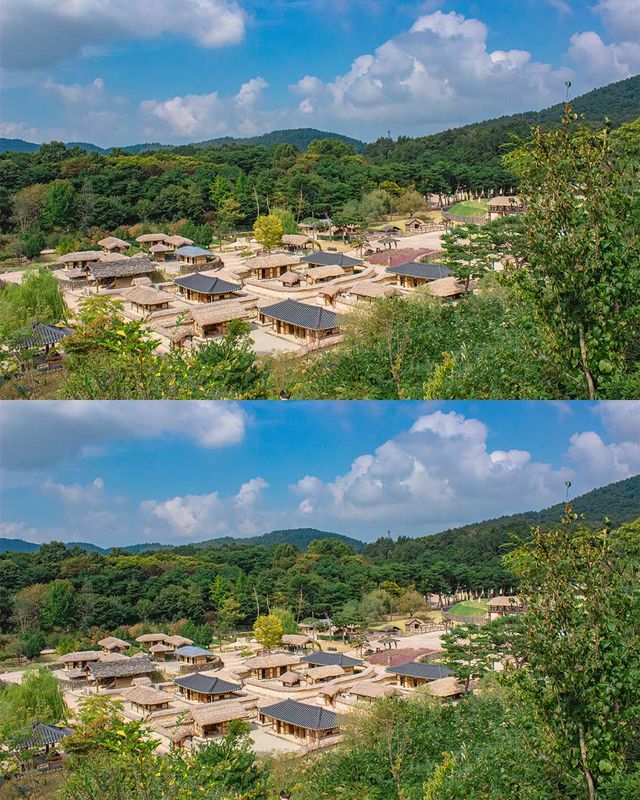 찬란했던 백제문화를 재현한 '백제문화단지'