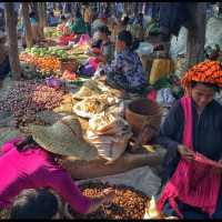 Visiting the Market in Inle Lake